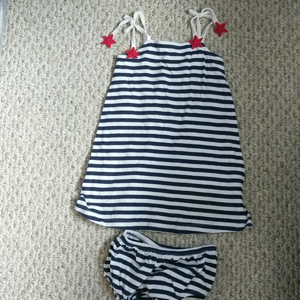 18-24m Stars & Stripes dress from Gymboree